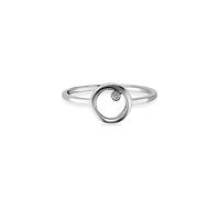 cai Damen Ring 925/- Sterling Silber rhodiniert Zirkonia weiß 273271220
