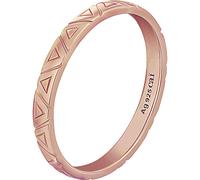 Cai Ring 925/- Sterling Silber Ohne Stein Glänzend (Größe: 052 (16,6))