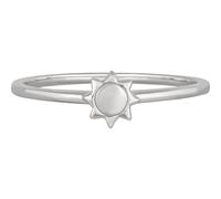 Ring 925/- Sterling Silber ohne Stein Glänzend CAI gelb 58 (Artikelnummer: 4Q348/30X58)