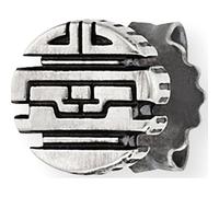 caï Einzelner Ohrschmuck 925er Silber One Size Herren