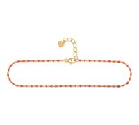 caï Fußkette 925er Silber, Emaille gold Damen