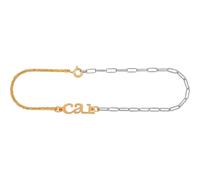 Caï Fusskette aus 925 Silber Mehrfarbig