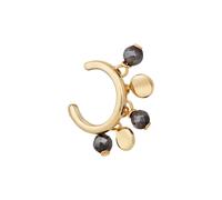 cai Ear Cuff 925/- Sterling Silber Hämatit grau 0,9cm Glänzend