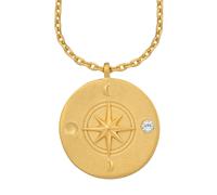 Halskette 925/- Sterling Silber 50+5cm Glänzend CAI gelb 001 (Artikelnummer: 5B606/50X001)