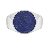 cai Herren Ring 925/- Sterling Silber Glänzend Lapislazuli weiß 2,50ct 132270843