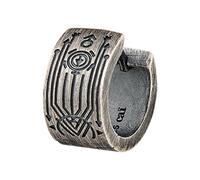 Cai Single Creole 925/- Sterling Silber 1,2Cm Matt