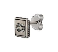 cai Single Ohrstecker 925/- Sterling Silber Silbergrau 132220561