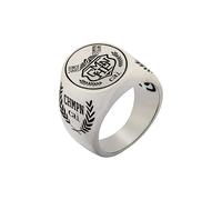 Cai Ring 925/- Sterling Silber Satiniert (Größe: 062 (19,7))