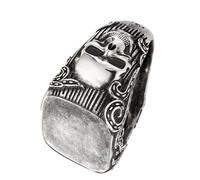 caï Ring Rockabilly aus 925 Sterling Silber-64 Silber 64