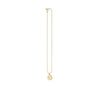CAÏ Halskette »Fische Sternzeichen 925/- Sterling Silber vergolde«, gelb