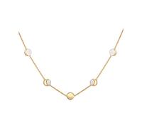 Cai Collier 925/- Sterling Silber 39+5Cm Vergoldet
