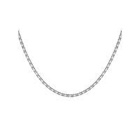 Cai Kette 925 Sterling Silber Oxidiert Ankerkette 925/- Sterling Silber Ohne Stein 50Cm Geschwärzt