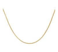 Collier 925 Silber vergoldet Panzerkette rund 41184836354142