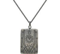 Kette mit Anhänger CAÏ Halsketten Gr. 60cm, Silber 925 (Sterlingsilber), Länge: 60 cm Breite: 17.0 mm, silberfarben (silbergrau) Herren Ketten mit Anhänger (57278201-0)