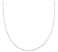 CAÏ Collier »925/- Sterling Silber Schlangenkette vierseitig di«