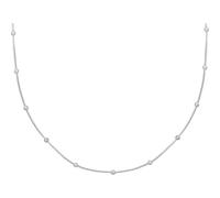 CAÏ Collier »925/- Sterling Silber Schlangenkette vierseitig di«, Schlangenkette