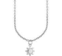CAÏ Kette mit Anhänger »925/- Sterling Silber rhodiniert Sonne«