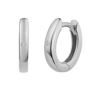 caï - Klappcreolen 925/- Sterling Silber Zirkonia weiß Creolen 1 ct Damen (39.89 € / 1 ct)