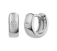 caï - Klappcreolen 925/- Sterling Silber Zirkonia weiß Creolen 1 ct Damen (44.89 € / 1 ct)