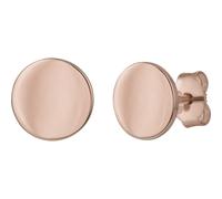 Cai Ohrstecker 925/- Sterling Silber Ohne Stein 0,8Cm Glänzend