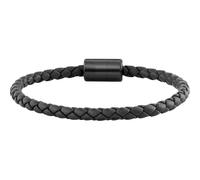 Armband Leder olivenblattgegerbt schwarz 41185116455006