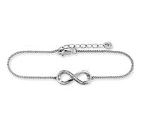 CAÏ Armband »925/- Sterling Silber Topas Infinity«, weiß