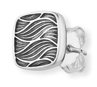 Ohrstecker 925/- Sterling Silber 0,9cm Matt/Glanz CAI Silbergrau 001 (Artikelnummer: 3S721/50X001)