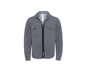 CALAMAR - Calamar Baumwoll Overshirt blau - Gr. - 50