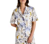 CALIDA Amalfi Journey T-Shirt Damen, aus 100% Baumwolle Charm Cream 44-46