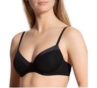 Calida BH Cate Underwire Padded Bra Schwarz Baumwolle B 85 Damen