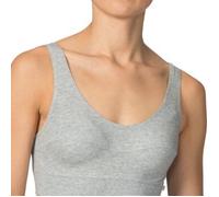 CALIDA Damen Bustier 'Elastic' graumeliert, Größe L, 3672698 Graumeliert 90