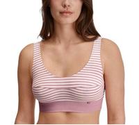 Calida BH Elastic Top Rosa gestreift Baumwolle X-Small Damen