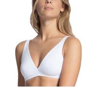 CALIDA Natural Comfort Soft-BH, triangelform Damen, verstellbare Träger, bügellos, aus hochwertiger Baumwolle