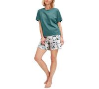 CALIDA - DAMEN Pyjama kurz north sea green - Gr. - XS