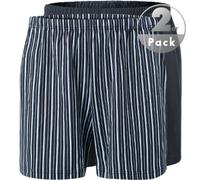 CALIDA Boxershorts Herren Baumwolle blau gestreift, 5 (M)