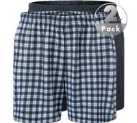 CALIDA Boxershorts Herren Baumwolle blau gestreift, 6 (L)