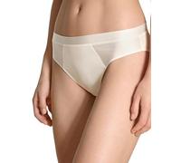 CALIDA Cate Slip Damen, mit Satin-Blende, besonders weich, femininer Look