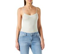 CALIDA Cate Spaghetti-Top Damen, mit Satin-Einsatz am Ausschnitt, verstellbare Träger