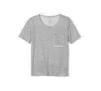 CALIDA Circular Sleep T-Shirt Damen | Kurzarm-Shirt, seidig weich, angenehm leicht und mit aufgesetzter Brusttasche