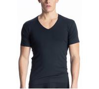 CALIDA Clean Line Kurzarm-Shirt, V-Neck Herren