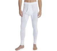 CALIDA Cotton 1:1 Leggings Herren, Lange Unterhose, Feinripp, mit Eingriff und Softbund