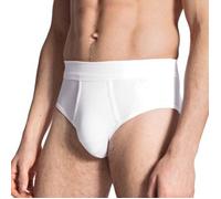 Calida Herren Classic Cotton 1:1 Slip, Weiß, 56