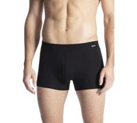 CALIDA Boxershorts Cotton Code Herren mit stoffüberzogenem Gummibund Schwarz Größe 56