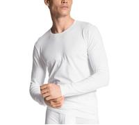 Calida Cotton Code Shirt Long Sleeve Weiß Baumwolle Small Herren
