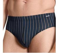 Calida Cotton Code Slip Schwarz/Blau Baumwolle Small Herren