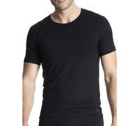 Calida Cotton Code T-Shirt Herren Baumwolle Rundhalsausschnitt Schwarz XL