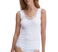 Calida Desire Tank Top Weiß Baumwolle Large Damen