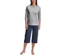 CALIDA Cotton Special 3/4-Pyjama Damen | 3/4-Schlafanzug, weiche Single-Jersey-Qualität und angenehmer Komfort
