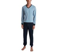 CALIDA Cotton Special Bündchen-Pyjama Herren, aus 100% Baumwolle