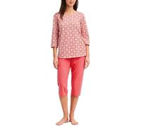 CALIDA Cotton Special Capri-Pyjama Damen Rose of Sharon 36-38